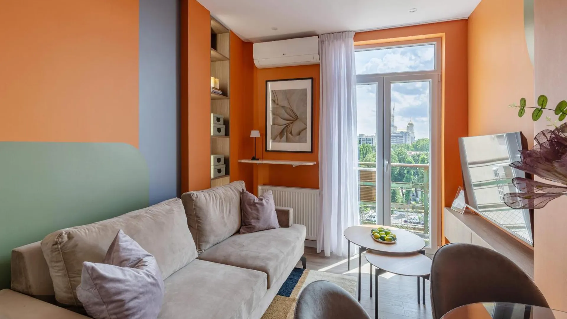 Appartamento Playful & Bright 1Br Near The Faculty Of Law Bucarest