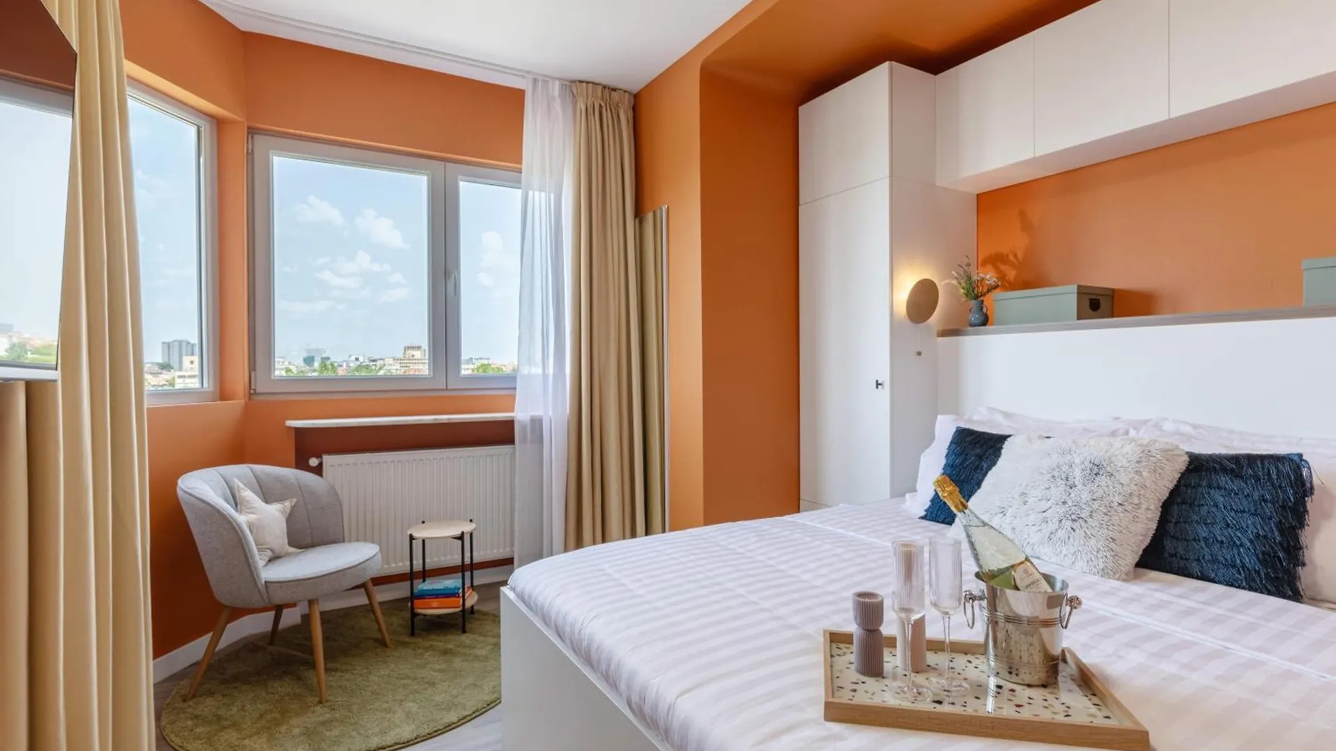 Appartamento Playful & Bright 1Br Near The Faculty Of Law Bucarest